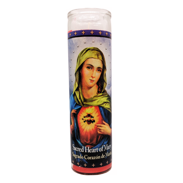 Veladora Sagrado Corazon de Maria