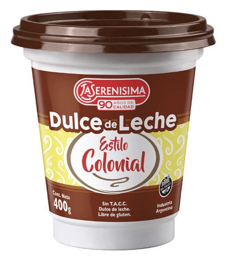 Colonial Dulce de Leche La Serenisima 400g