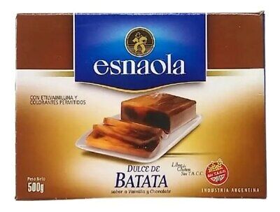 Esnaola Batata Vainilla Chocolate 500g