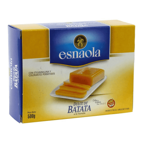 Esnaola Batata Vainilla 500g