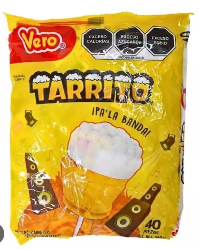 Vero Paleta Tarrito 40pcs