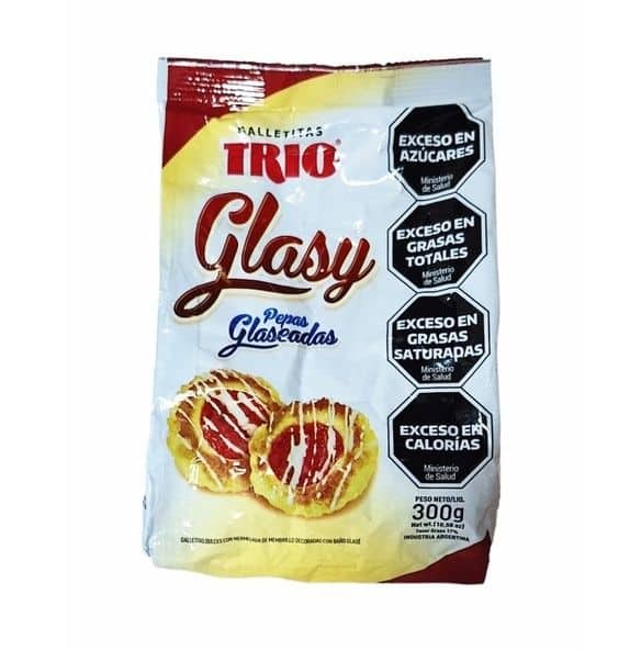 Glassy Pepas Glaseadas Trio 300g