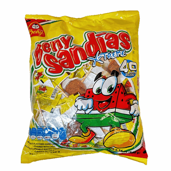 Beny Sandia Paleta Bolsa 40pz (640g)