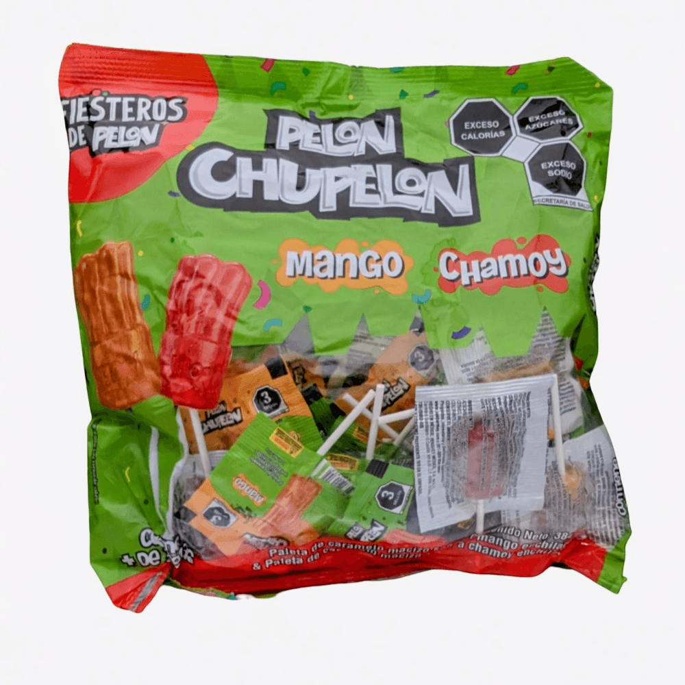 Pelón Chupelón 30 piece Mexican tamarind candy bag