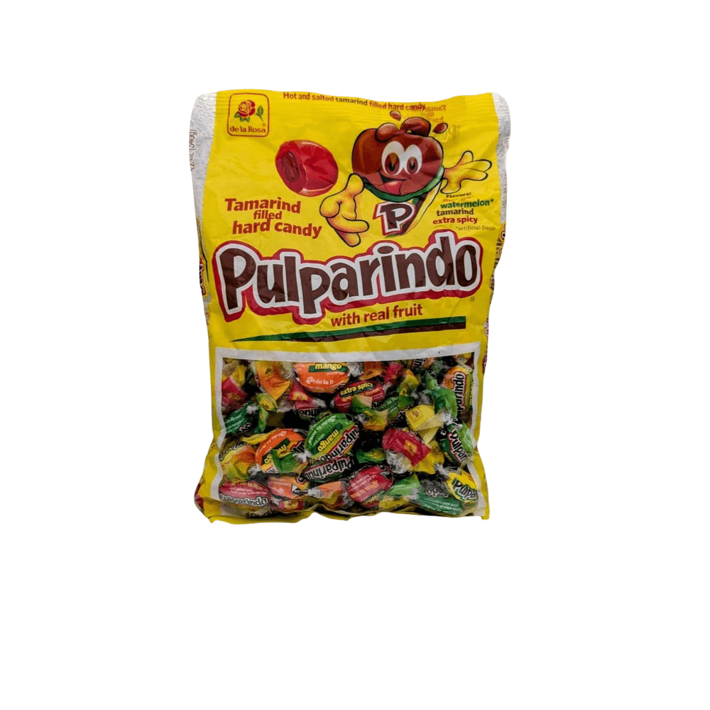 Pulparindo Hard Candy 68 piece Mexican tamarind candy bag