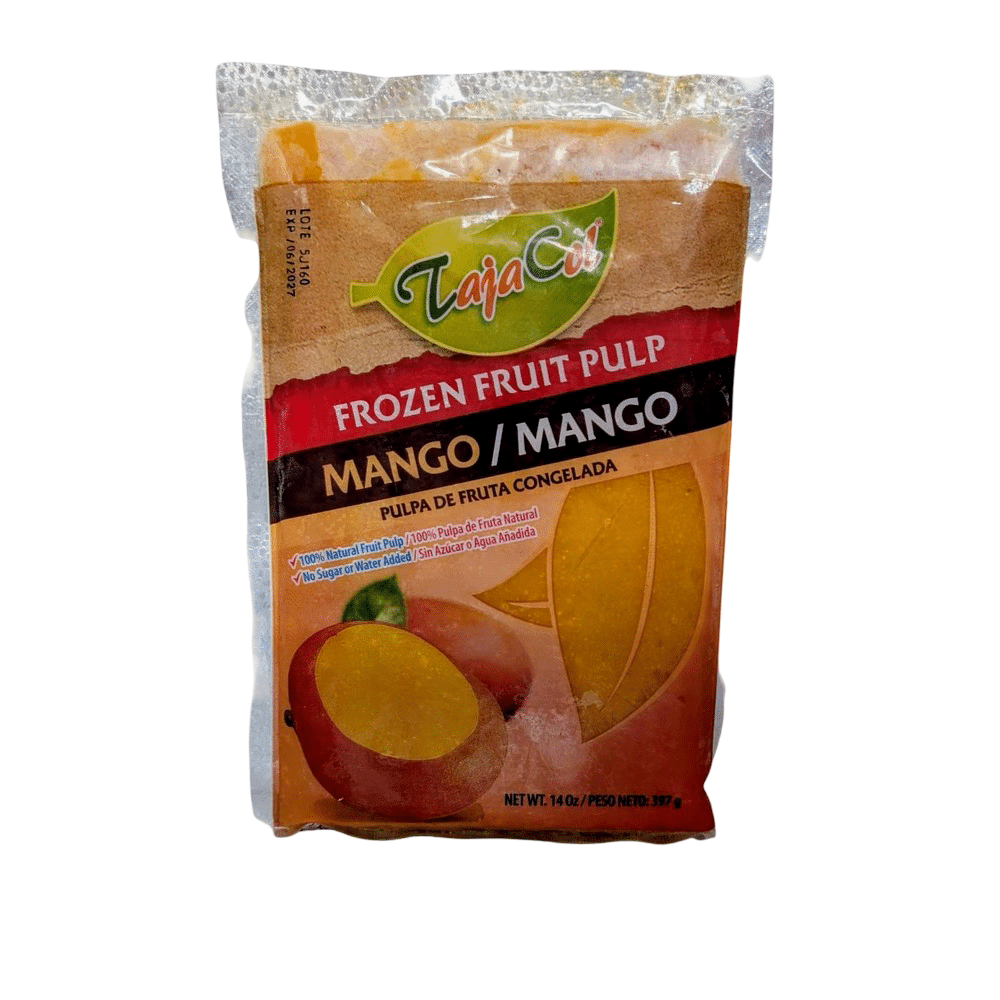 Mango Pulp Taja Col 397g frozen mango pulp for juices smoothies desserts and Latin recipes